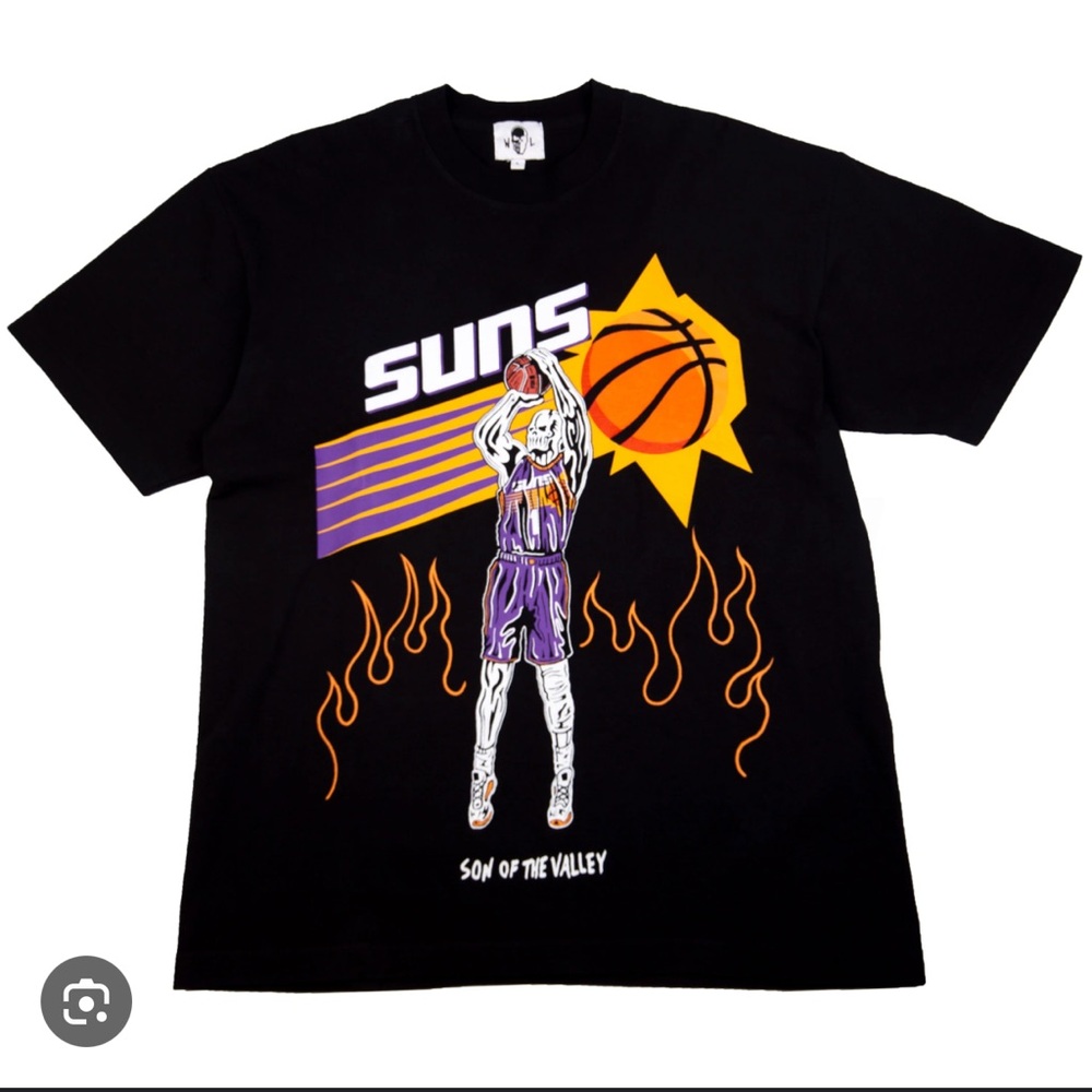 Warren Lotas Black Phoenix Suns Tee